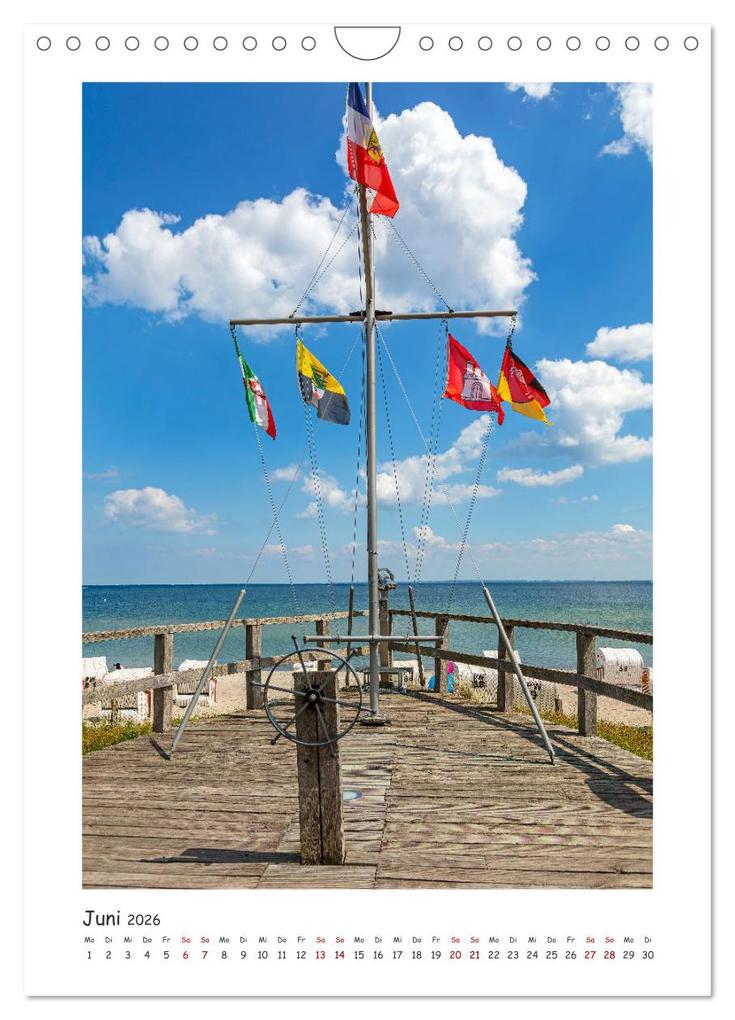 Weitere Ansicht: Lübecker Bucht Seebäder an der Ostsee (Wandkalender 2026 DIN A4 hoch), CALVENDO Monatskalender | Andrea Dreegmeyer, Calvendo