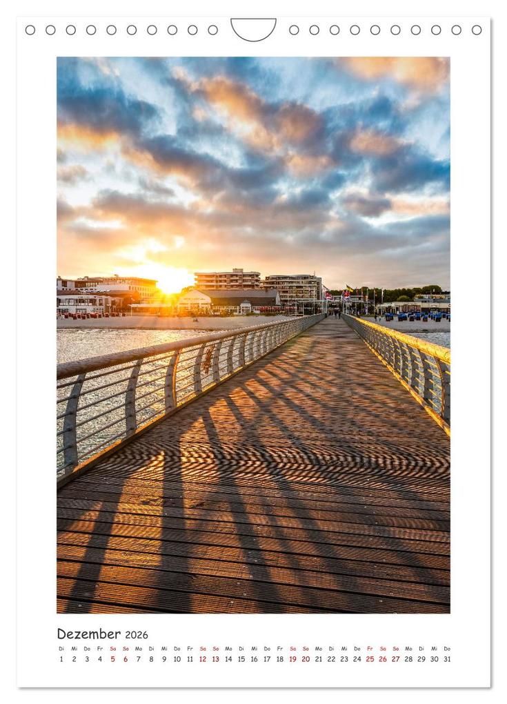 Weitere Ansicht: Lübecker Bucht Seebäder an der Ostsee (Wandkalender 2026 DIN A4 hoch), CALVENDO Monatskalender | Andrea Dreegmeyer, Calvendo
