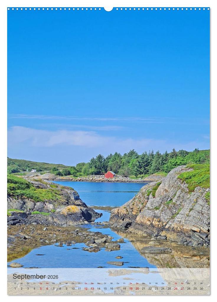 Weitere Ansicht: Unterwegs in Norwegen - Mit dem Wohnmobil an schönen Orten verweilen (hochwertiger Premium Wandkalender 2026 DIN A2 hoch), Kunstdruck in Hochglanz | Beate Bussenius, Calvendo