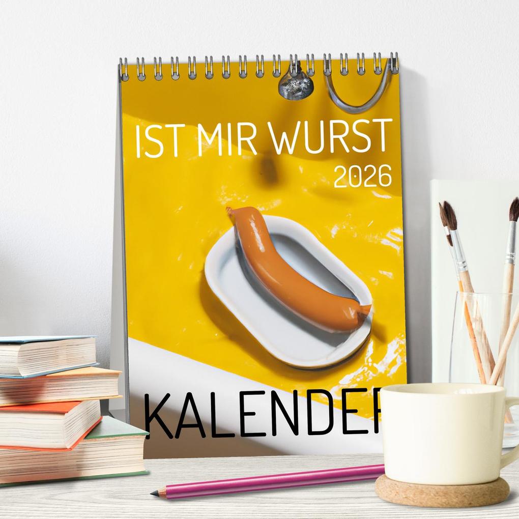 Weitere Ansicht: Ist mir Wurst Kalender (Tischkalender 2026 DIN A5 hoch), CALVENDO Monatskalender | Mettfluencer Mettfluencer, Calvendo, Mettfluencer