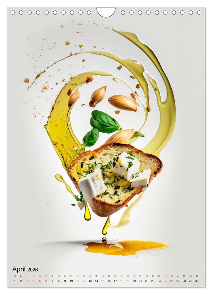 Weitere Ansicht: Olivenöl lecker und gesund (Wandkalender 2026 DIN A4 hoch), CALVENDO Monatskalender | Peter Roder, Calvendo