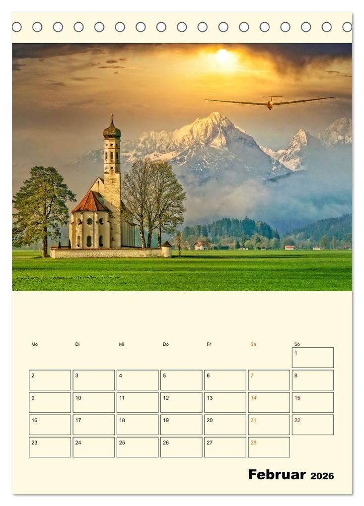 Weitere Ansicht: Segelfliegen - dem Himmel ganz nah (Tischkalender 2026 DIN A5 hoch), CALVENDO Monatskalender | Peter Roder, Calvendo