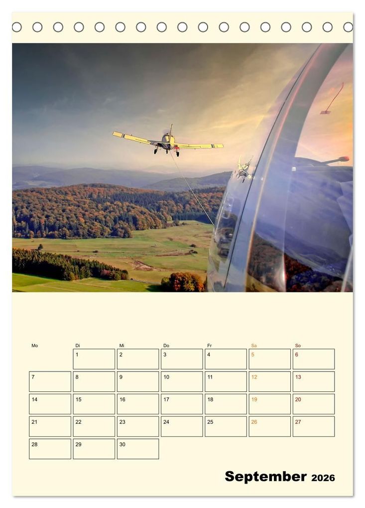 Weitere Ansicht: Segelfliegen - dem Himmel ganz nah (Tischkalender 2026 DIN A5 hoch), CALVENDO Monatskalender | Peter Roder, Calvendo
