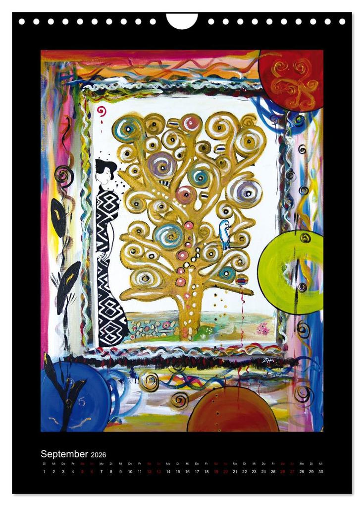 Weitere Ansicht: Hommage an große Künstler (Wandkalender 2026 DIN A4 hoch), CALVENDO Monatskalender | Katja M. Zippo, Calvendo