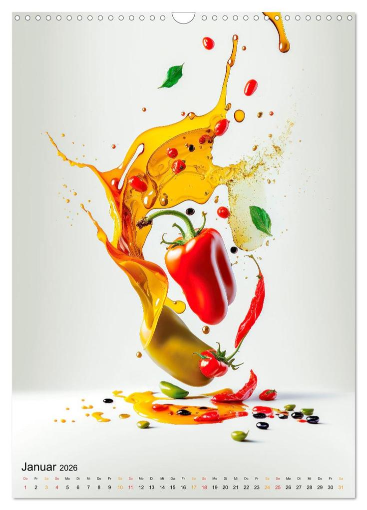 Weitere Ansicht: Olivenöl lecker und gesund (Wandkalender 2026 DIN A3 hoch), CALVENDO Monatskalender | Peter Roder, Calvendo
