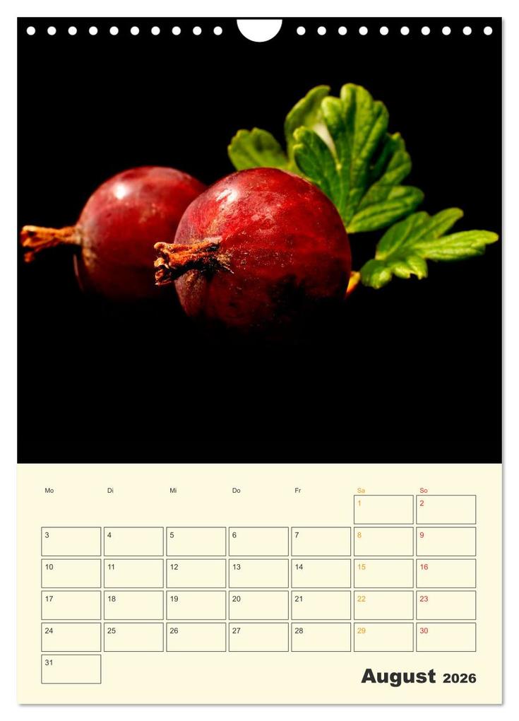 Weitere Ansicht: Allerlei Früchte (Wandkalender 2026 DIN A4 hoch), CALVENDO Monatskalender | Peter Roder, Calvendo