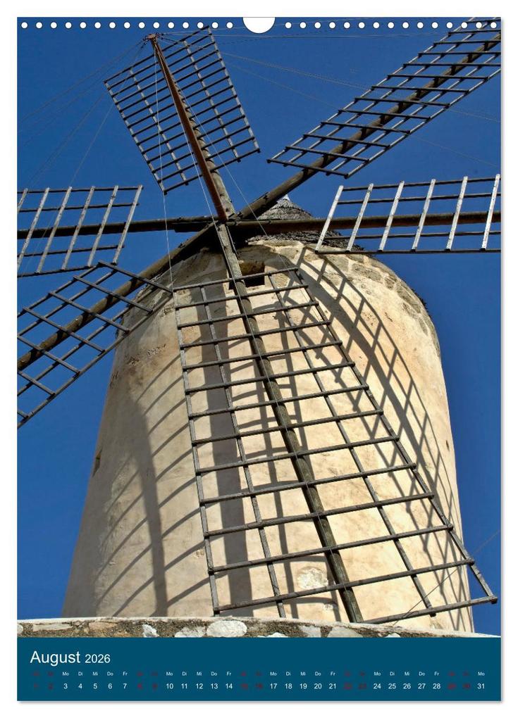 Weitere Ansicht: Erlebnis Windmühle (Wandkalender 2026 DIN A3 hoch), CALVENDO Monatskalender | (c)2022 by insideportugal, Calvendo, (C) By Insideportugal