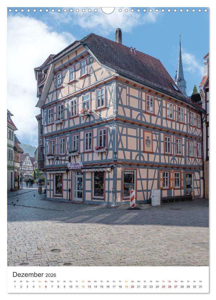 Weitere Ansicht: Kurort Schmalkalden (Wandkalender 2026 DIN A3 hoch), CALVENDO Monatskalender | Steffen Gierok-Latniak, Calvendo