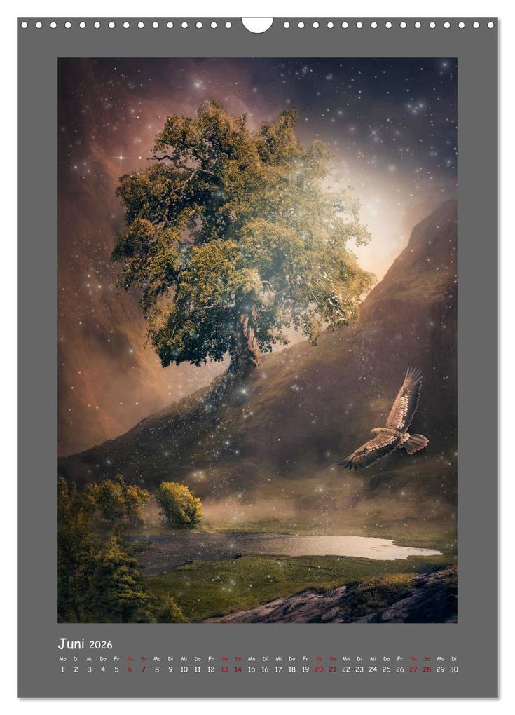Weitere Ansicht: Yggdrasil - Der Baum des Lebens (Wandkalender 2026 DIN A3 hoch), CALVENDO Monatskalender | Simone Wunderlich, Calvendo