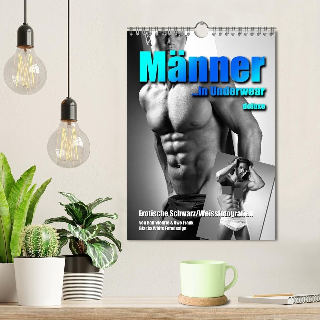Weitere Ansicht: Männer... in underwear deluxe (Wandkalender 2026 DIN A4 hoch), CALVENDO Monatskalender | Ralf Wehrle & Uwe Frank (Black&White Fotodesign), Calvendo
