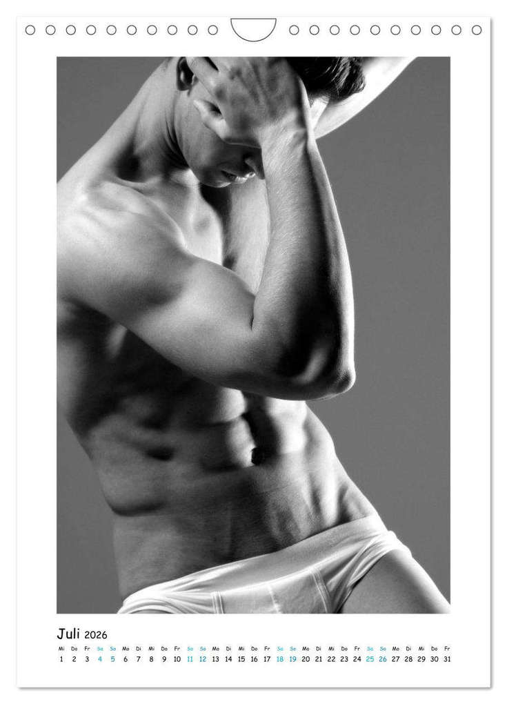 Weitere Ansicht: Männer... in underwear deluxe (Wandkalender 2026 DIN A4 hoch), CALVENDO Monatskalender | Ralf Wehrle & Uwe Frank (Black&White Fotodesign), Calvendo