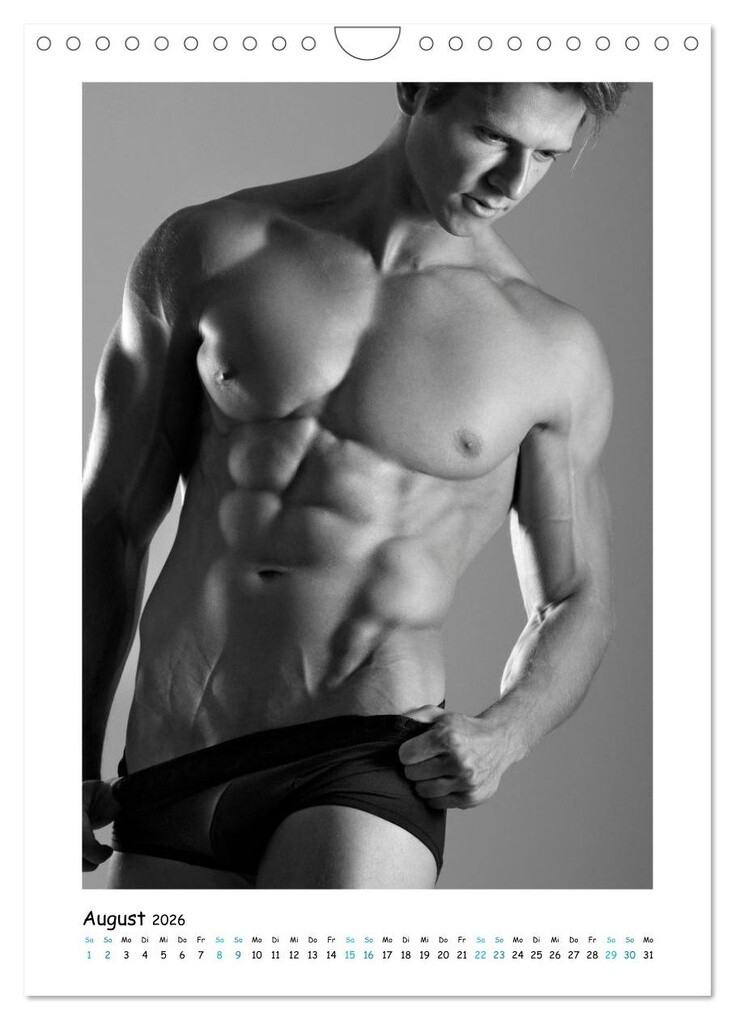 Weitere Ansicht: Männer... in underwear deluxe (Wandkalender 2026 DIN A4 hoch), CALVENDO Monatskalender | Ralf Wehrle & Uwe Frank (Black&White Fotodesign), Calvendo