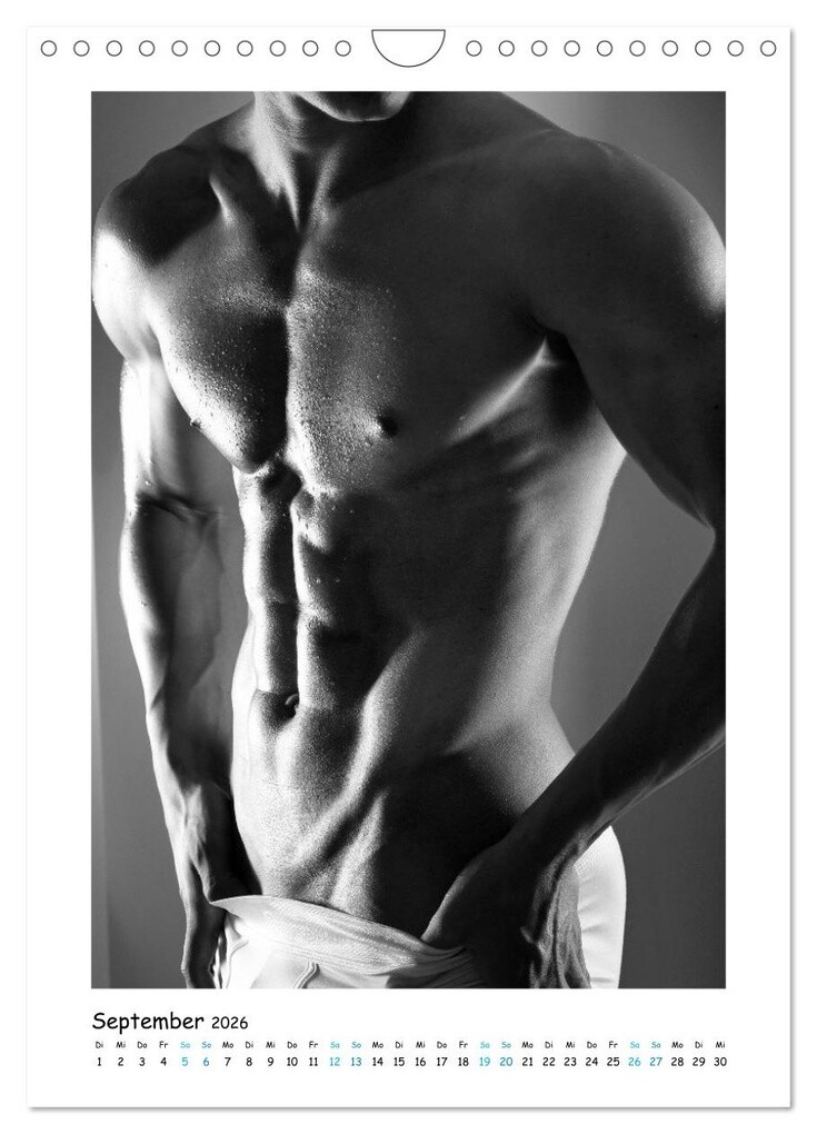 Weitere Ansicht: Männer... in underwear deluxe (Wandkalender 2026 DIN A4 hoch), CALVENDO Monatskalender | Ralf Wehrle & Uwe Frank (Black&White Fotodesign), Calvendo