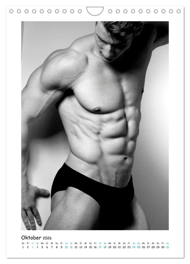 Weitere Ansicht: Männer... in underwear deluxe (Wandkalender 2026 DIN A4 hoch), CALVENDO Monatskalender | Ralf Wehrle & Uwe Frank (Black&White Fotodesign), Calvendo