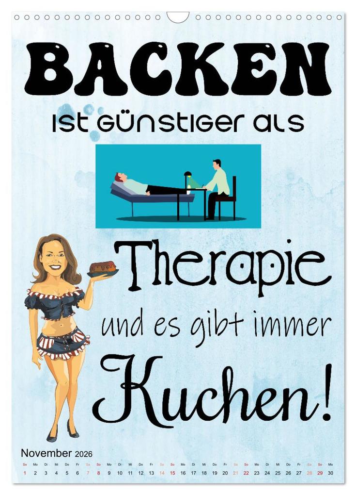 Weitere Ansicht: Bäckersprüche (Wandkalender 2026 DIN A3 hoch), CALVENDO Monatskalender | Sabine Löwer, Calvendo