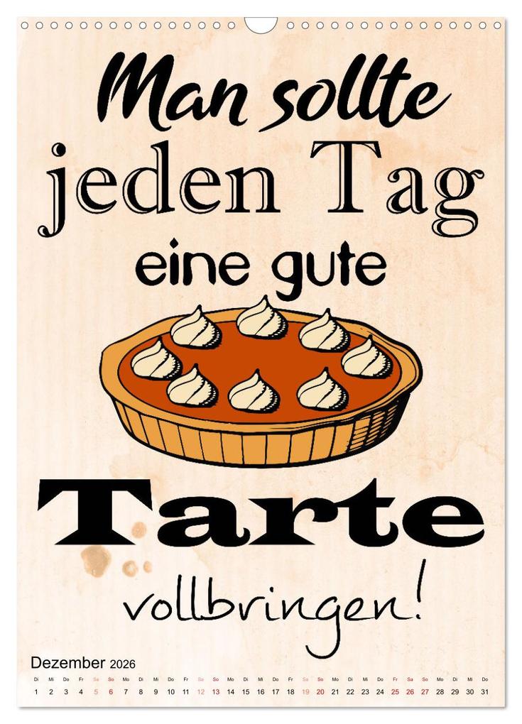 Weitere Ansicht: Bäckersprüche (Wandkalender 2026 DIN A3 hoch), CALVENDO Monatskalender | Sabine Löwer, Calvendo