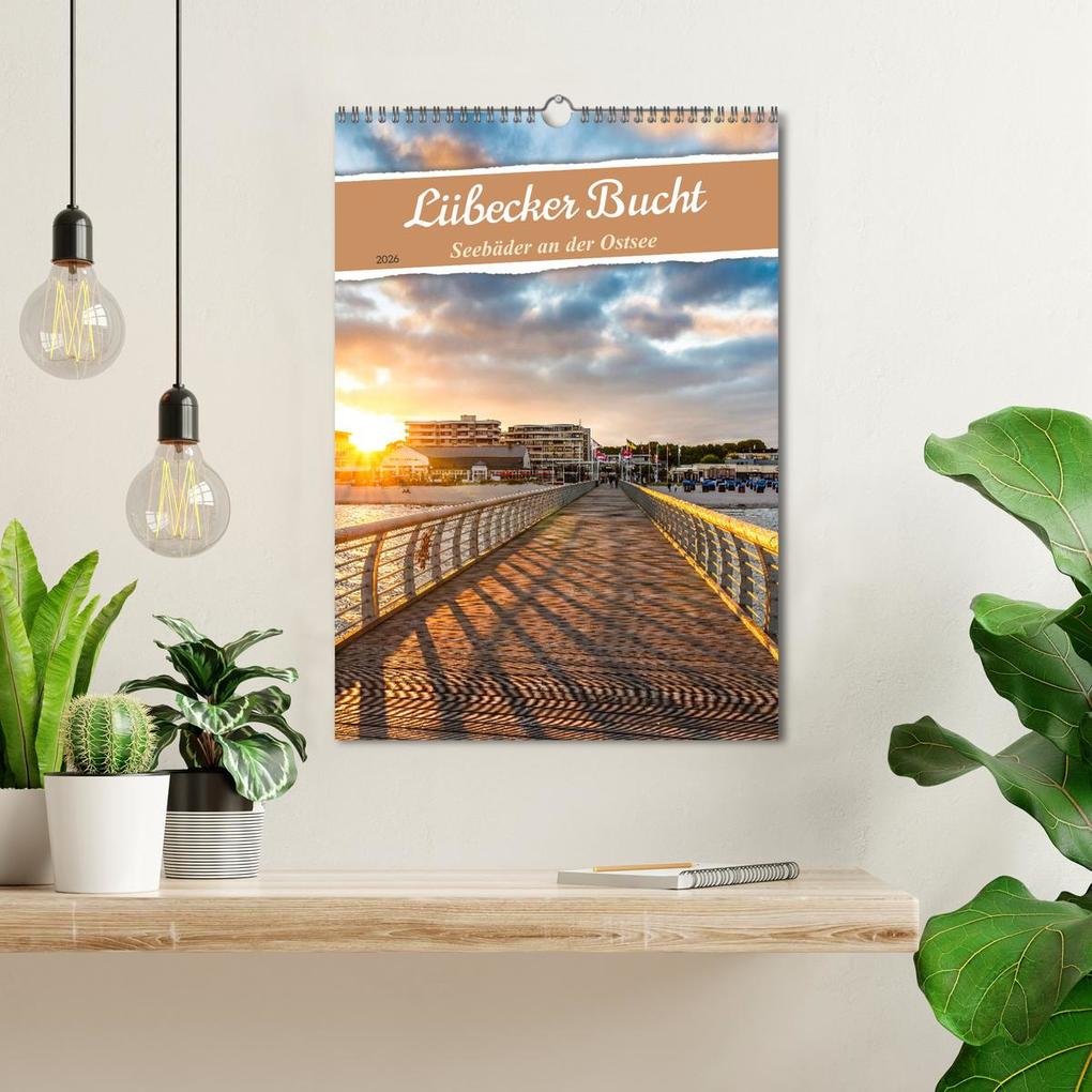 Weitere Ansicht: Lübecker Bucht Seebäder an der Ostsee (Wandkalender 2026 DIN A3 hoch), CALVENDO Monatskalender | Andrea Dreegmeyer, Calvendo