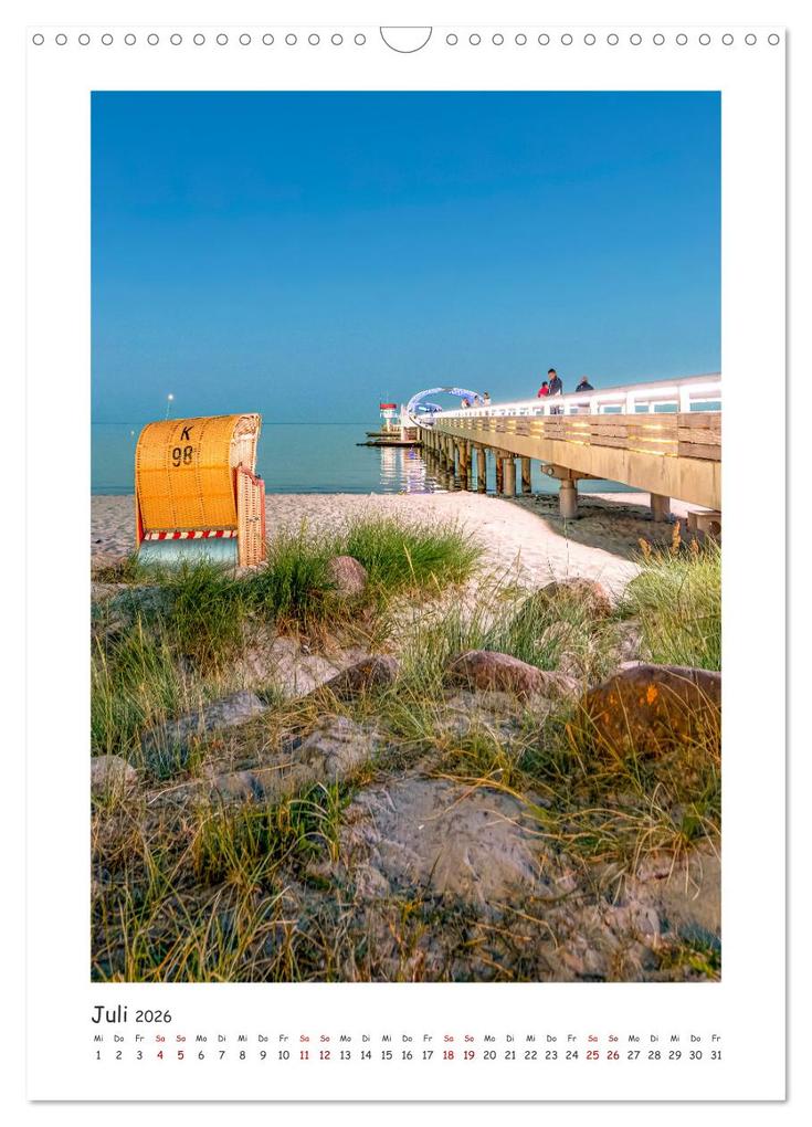 Weitere Ansicht: Lübecker Bucht Seebäder an der Ostsee (Wandkalender 2026 DIN A3 hoch), CALVENDO Monatskalender | Andrea Dreegmeyer, Calvendo
