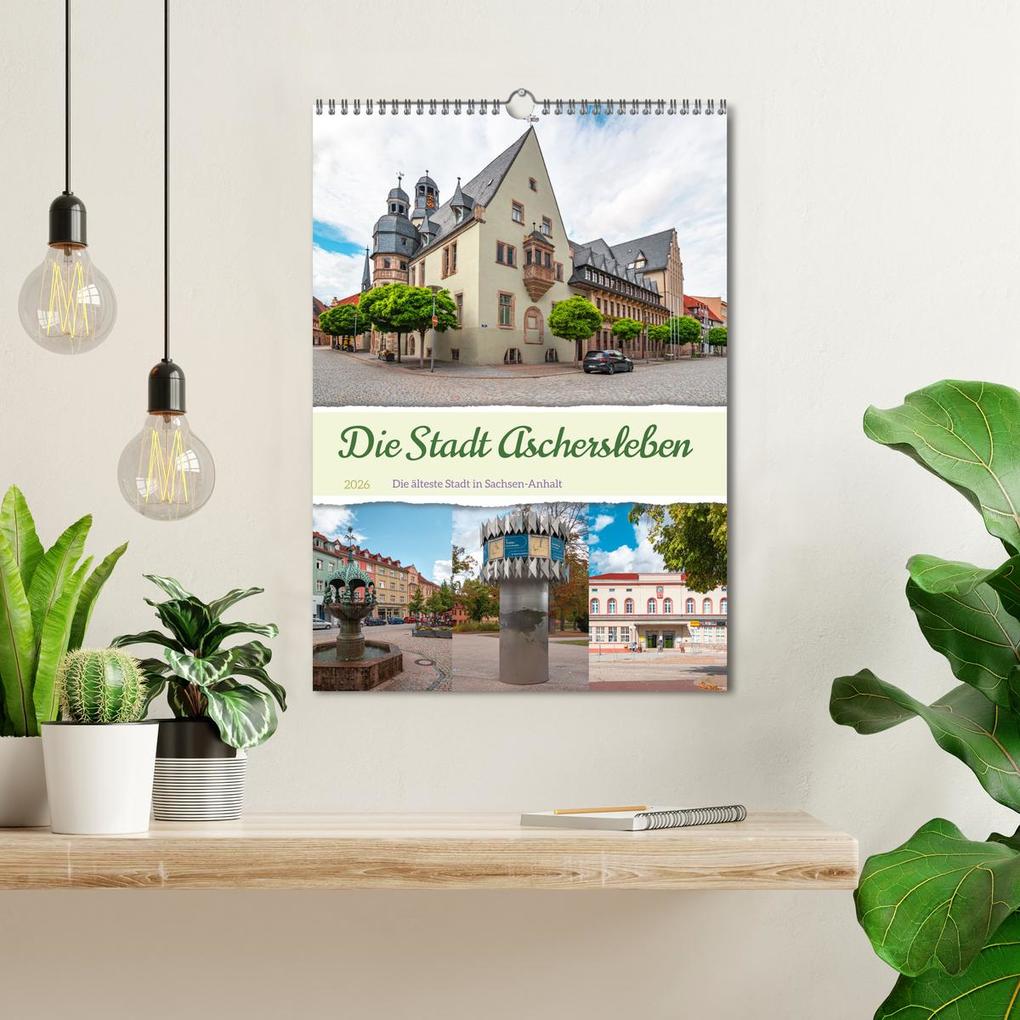 Weitere Ansicht: Die Stadt Aschersleben (Wandkalender 2026 DIN A3 hoch), CALVENDO Monatskalender | Steffen Gierok-Latniak, Calvendo