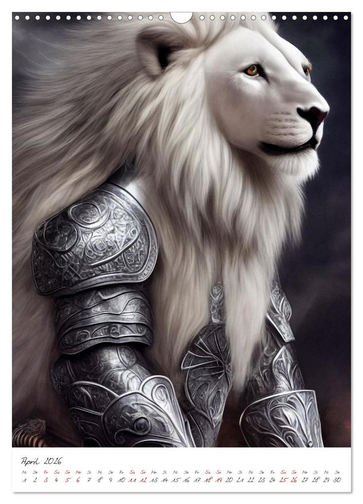 Weitere Ansicht: Dark Fantasy Art - Zeit der Helden (Wandkalender 2026 DIN A3 hoch), CALVENDO Monatskalender | Markus Gann, Calvendo