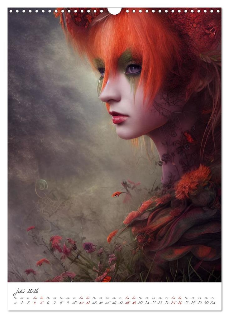 Weitere Ansicht: Dark Fantasy Art - Zeit der Helden (Wandkalender 2026 DIN A3 hoch), CALVENDO Monatskalender | Markus Gann, Calvendo