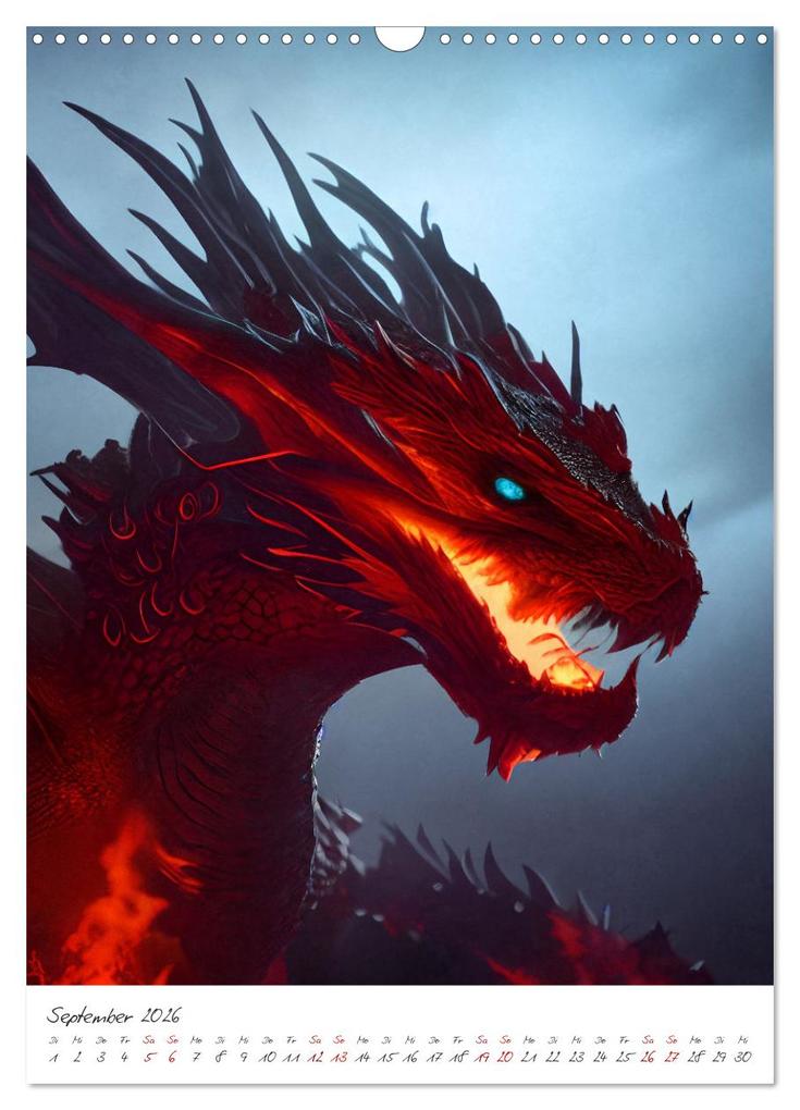 Weitere Ansicht: Dark Fantasy Art - Zeit der Helden (Wandkalender 2026 DIN A3 hoch), CALVENDO Monatskalender | Markus Gann, Calvendo