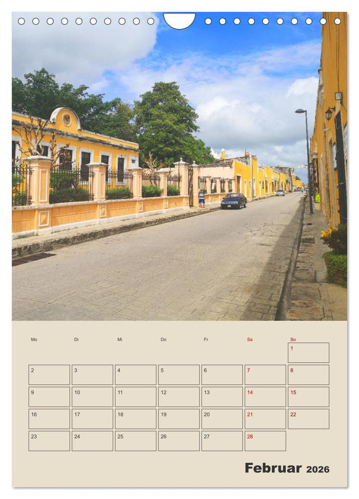 Weitere Ansicht: Mexiko Yucatán Terminplaner (Wandkalender 2026 DIN A4 hoch), CALVENDO Monatskalender | Denise Graupner, Calvendo