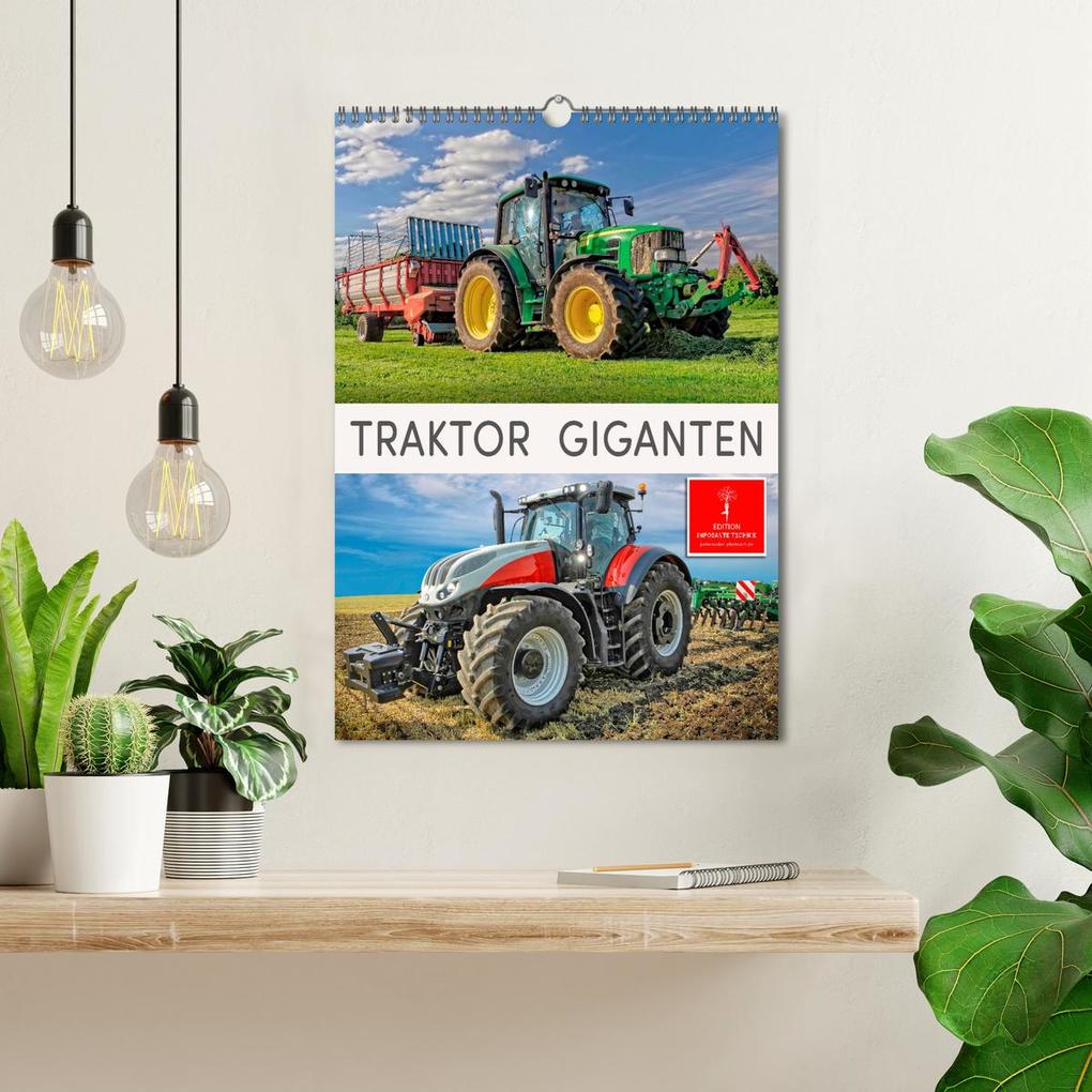 Weitere Ansicht: Traktor Giganten (Wandkalender 2026 DIN A3 hoch), CALVENDO Monatskalender | Peter Roder, Calvendo