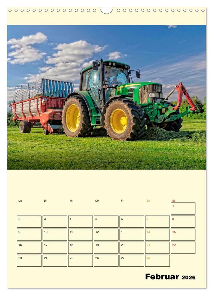 Weitere Ansicht: Traktor Giganten (Wandkalender 2026 DIN A3 hoch), CALVENDO Monatskalender | Peter Roder, Calvendo
