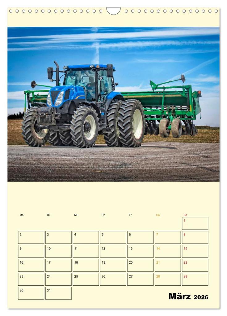 Weitere Ansicht: Traktor Giganten (Wandkalender 2026 DIN A3 hoch), CALVENDO Monatskalender | Peter Roder, Calvendo