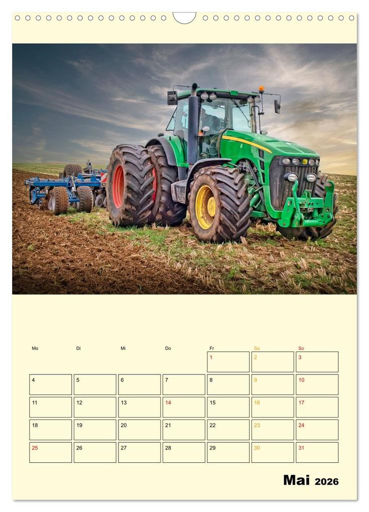 Weitere Ansicht: Traktor Giganten (Wandkalender 2026 DIN A3 hoch), CALVENDO Monatskalender | Peter Roder, Calvendo