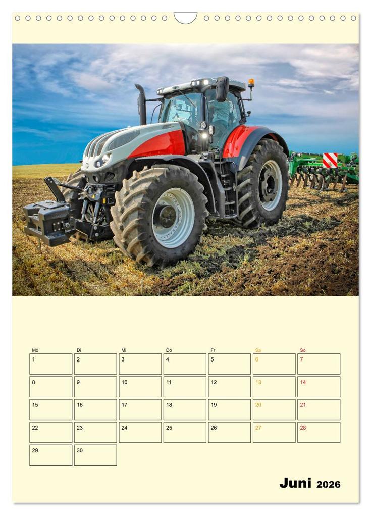 Weitere Ansicht: Traktor Giganten (Wandkalender 2026 DIN A3 hoch), CALVENDO Monatskalender | Peter Roder, Calvendo
