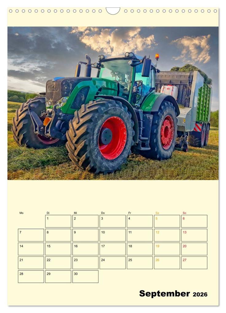 Weitere Ansicht: Traktor Giganten (Wandkalender 2026 DIN A3 hoch), CALVENDO Monatskalender | Peter Roder, Calvendo