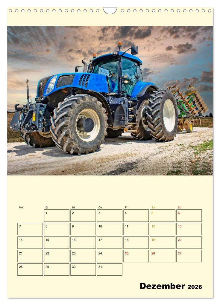 Weitere Ansicht: Traktor Giganten (Wandkalender 2026 DIN A3 hoch), CALVENDO Monatskalender | Peter Roder, Calvendo
