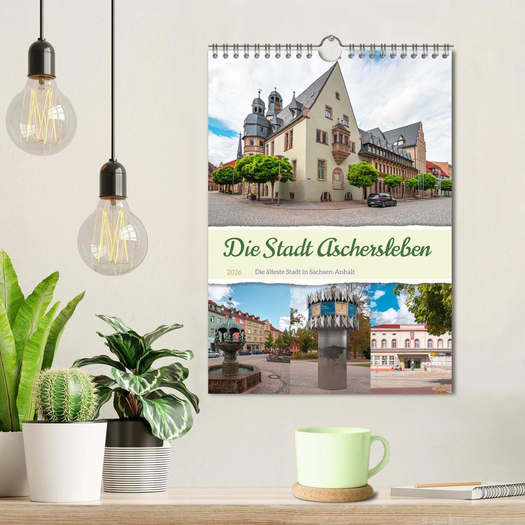 Weitere Ansicht: Die Stadt Aschersleben (Wandkalender 2026 DIN A4 hoch), CALVENDO Monatskalender | Steffen Gierok-Latniak, Calvendo