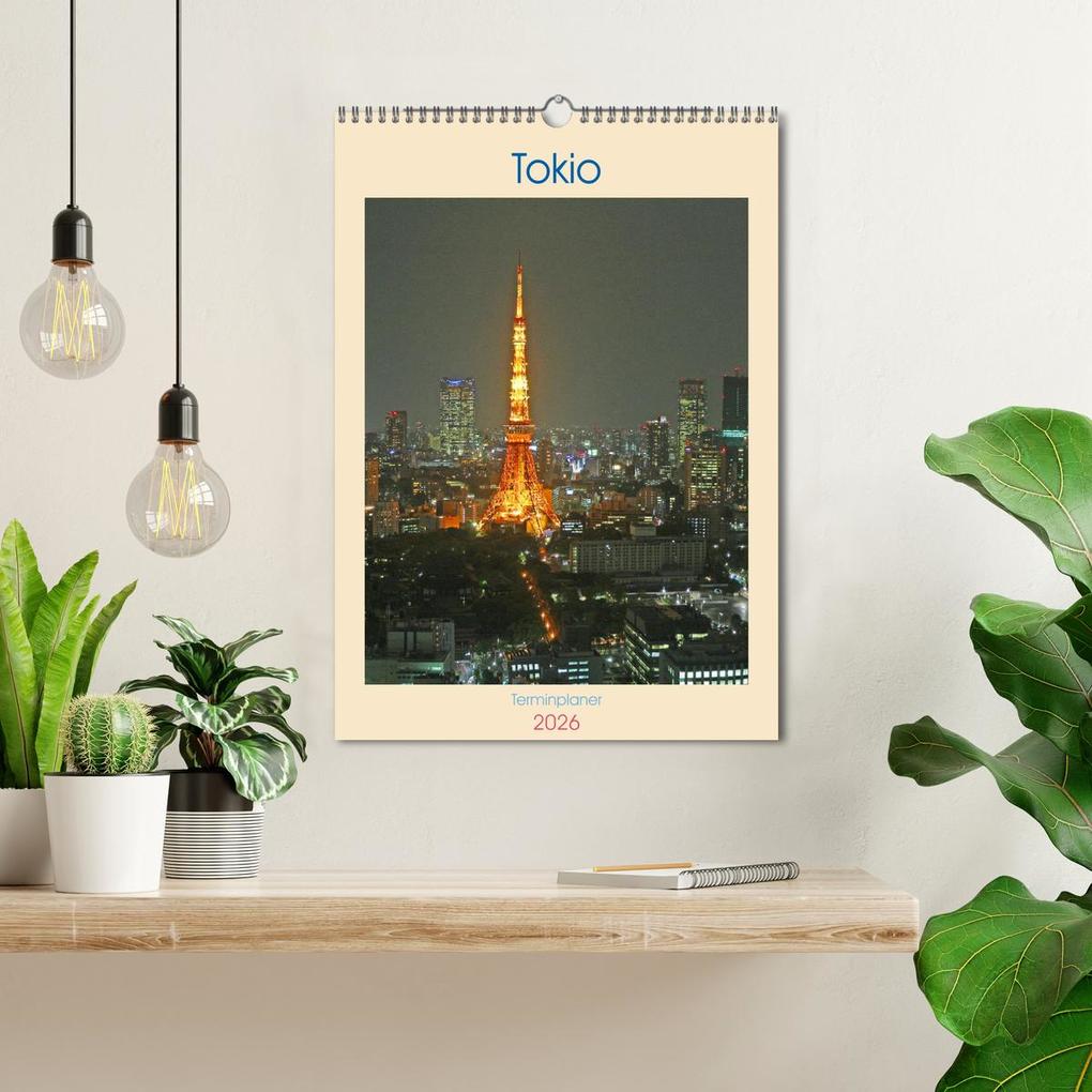 Weitere Ansicht: Tokio - Terminplaner (Wandkalender 2026 DIN A3 hoch), CALVENDO Monatskalender | Denise Graupner, Calvendo