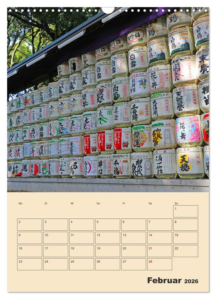 Weitere Ansicht: Tokio - Terminplaner (Wandkalender 2026 DIN A3 hoch), CALVENDO Monatskalender | Denise Graupner, Calvendo