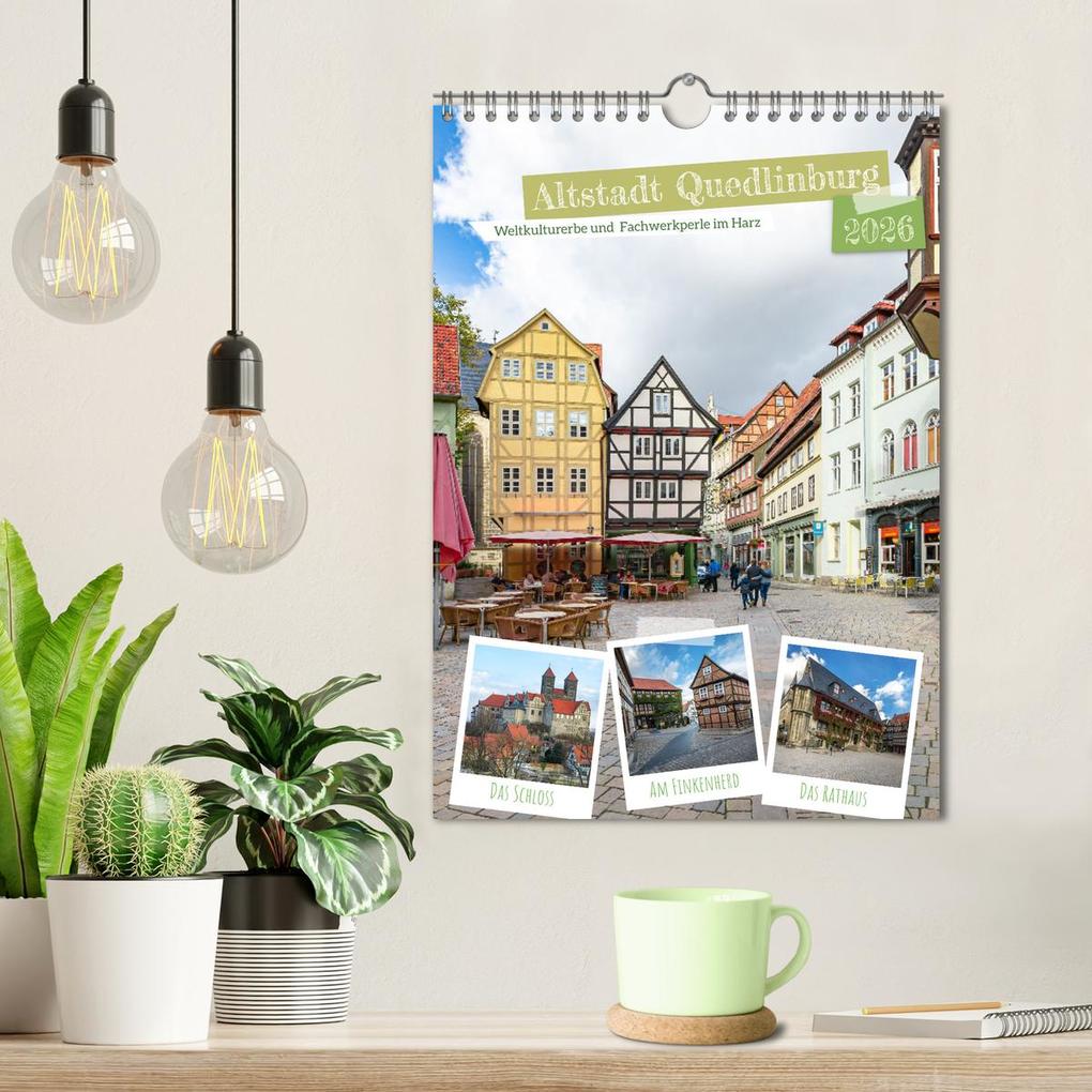 Weitere Ansicht: Altstadt Quedlinburg (Wandkalender 2026 DIN A4 hoch), CALVENDO Monatskalender | Steffen Gierok-Latniak, Calvendo