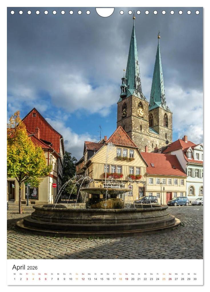 Weitere Ansicht: Altstadt Quedlinburg (Wandkalender 2026 DIN A4 hoch), CALVENDO Monatskalender | Steffen Gierok-Latniak, Calvendo