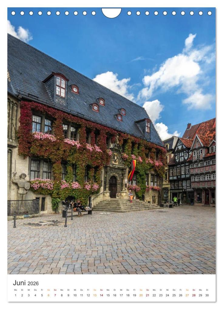 Weitere Ansicht: Altstadt Quedlinburg (Wandkalender 2026 DIN A4 hoch), CALVENDO Monatskalender | Steffen Gierok-Latniak, Calvendo