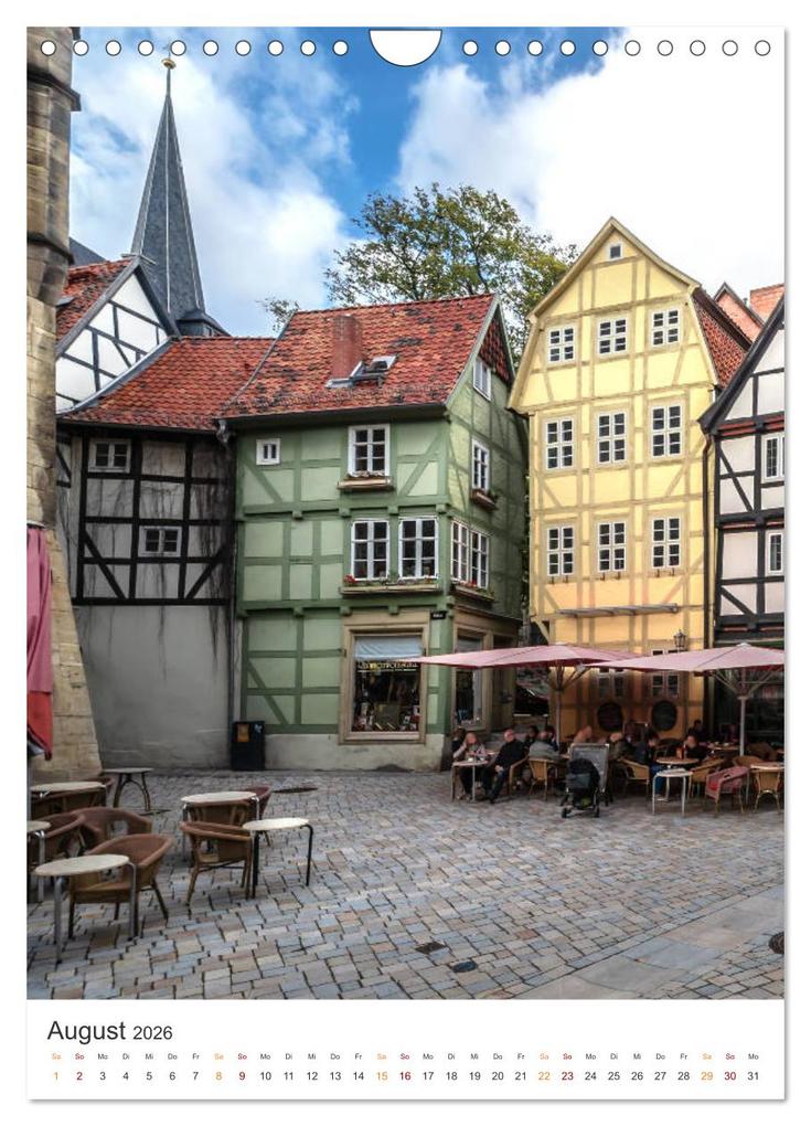Weitere Ansicht: Altstadt Quedlinburg (Wandkalender 2026 DIN A4 hoch), CALVENDO Monatskalender | Steffen Gierok-Latniak, Calvendo