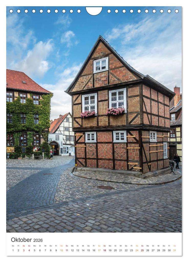 Weitere Ansicht: Altstadt Quedlinburg (Wandkalender 2026 DIN A4 hoch), CALVENDO Monatskalender | Steffen Gierok-Latniak, Calvendo