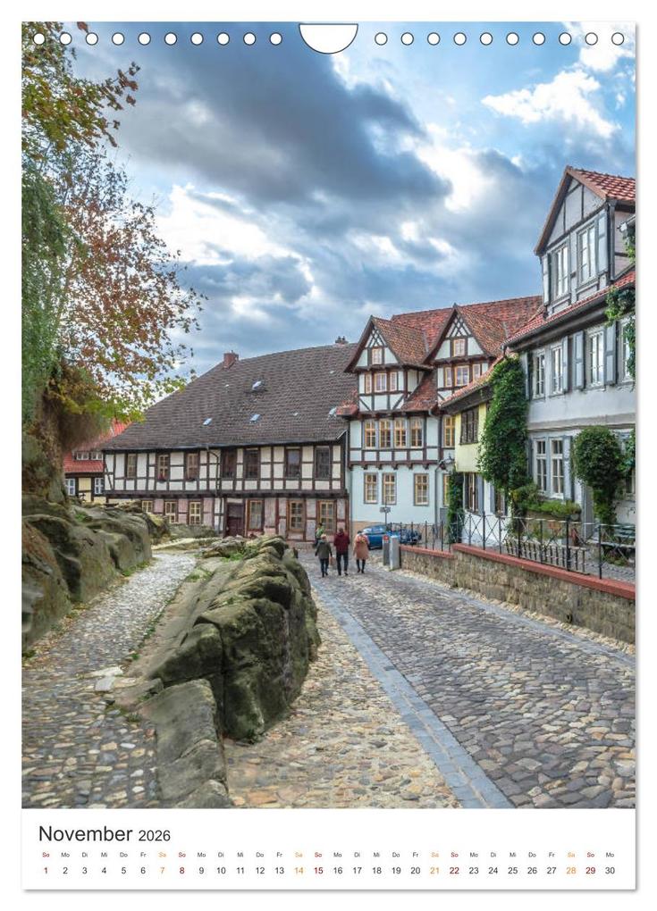 Weitere Ansicht: Altstadt Quedlinburg (Wandkalender 2026 DIN A4 hoch), CALVENDO Monatskalender | Steffen Gierok-Latniak, Calvendo