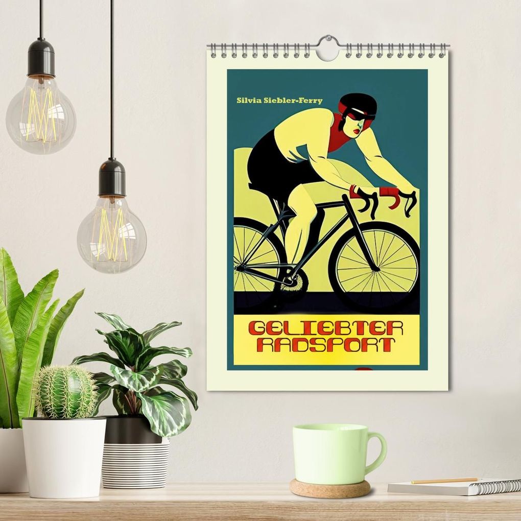 Weitere Ansicht: Geliebter Radsport (Wandkalender 2026 DIN A4 hoch), CALVENDO Monatskalender | Silvia Siebler-Ferry, Calvendo