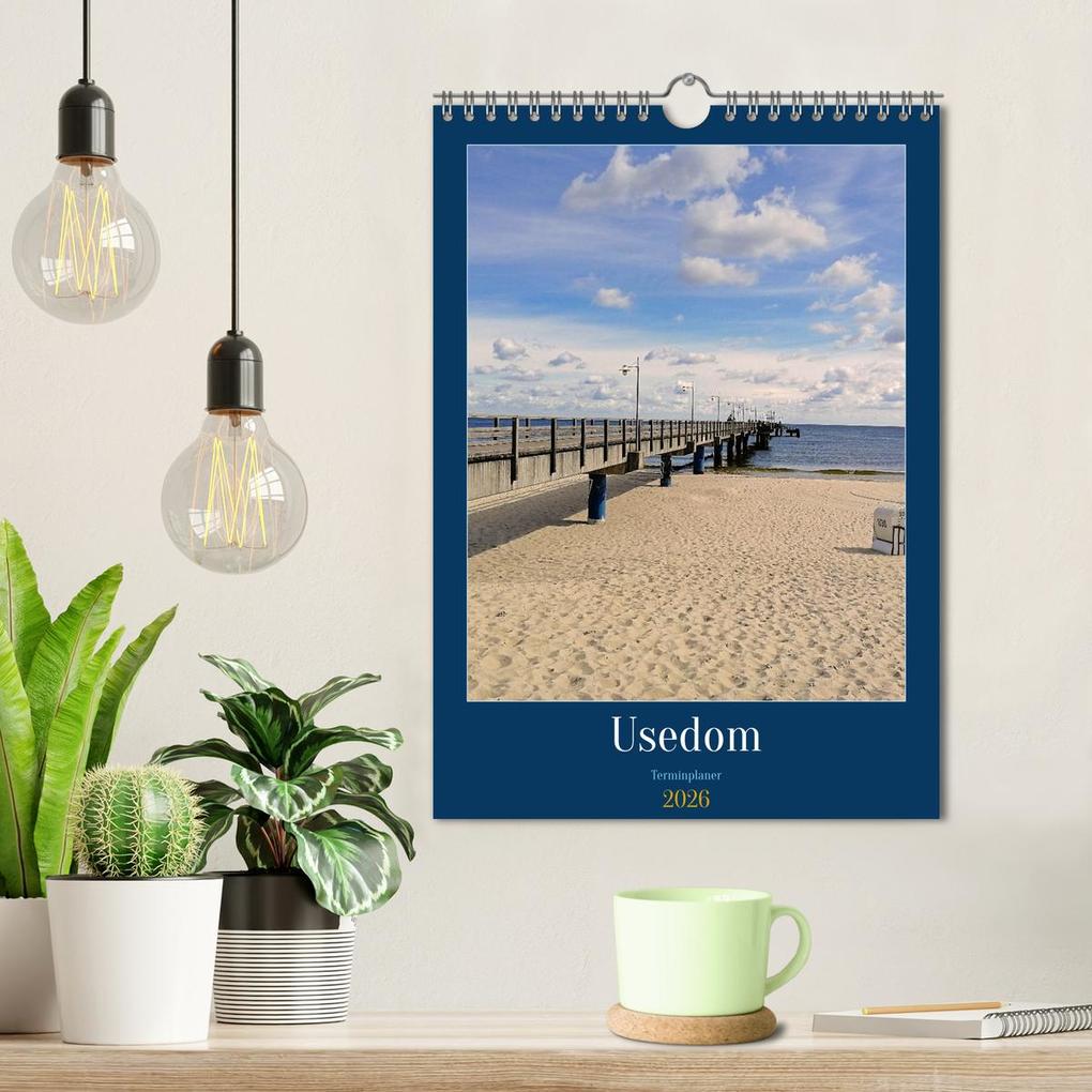 Weitere Ansicht: Usedom Ostsee - Terminplaner (Wandkalender 2026 DIN A4 hoch), CALVENDO Monatskalender | Denise Graupner, Calvendo
