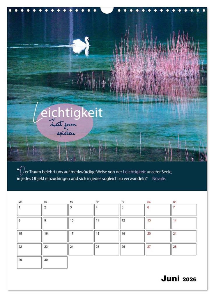 Weitere Ansicht: Zitate Wegbegleiter, mit Sprüchen durch das Jahr by VogtArt (Wandkalender 2026 DIN A3 hoch), CALVENDO Monatskalender | VogtArt VogtArt, Calvendo, VogtArt