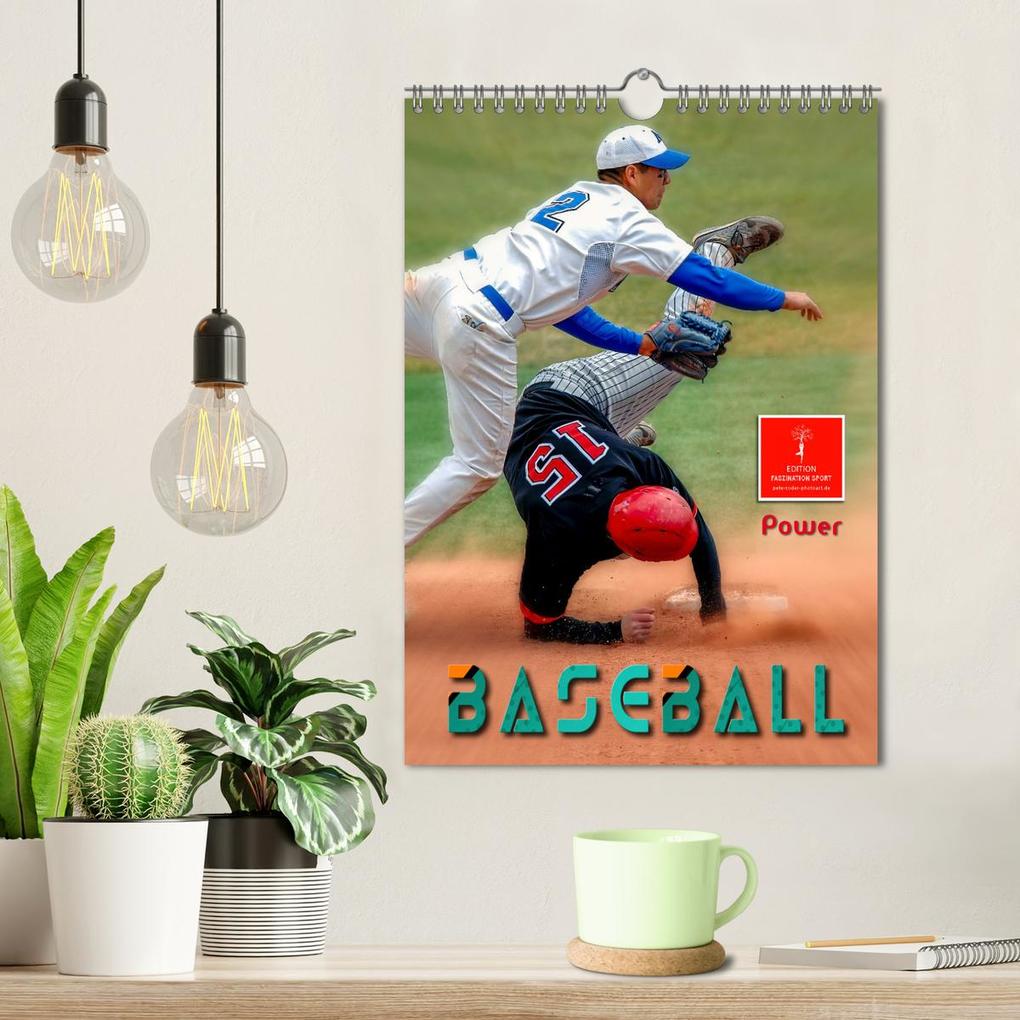 Weitere Ansicht: Baseball Power (Wandkalender 2026 DIN A4 hoch), CALVENDO Monatskalender | Peter Roder, Calvendo