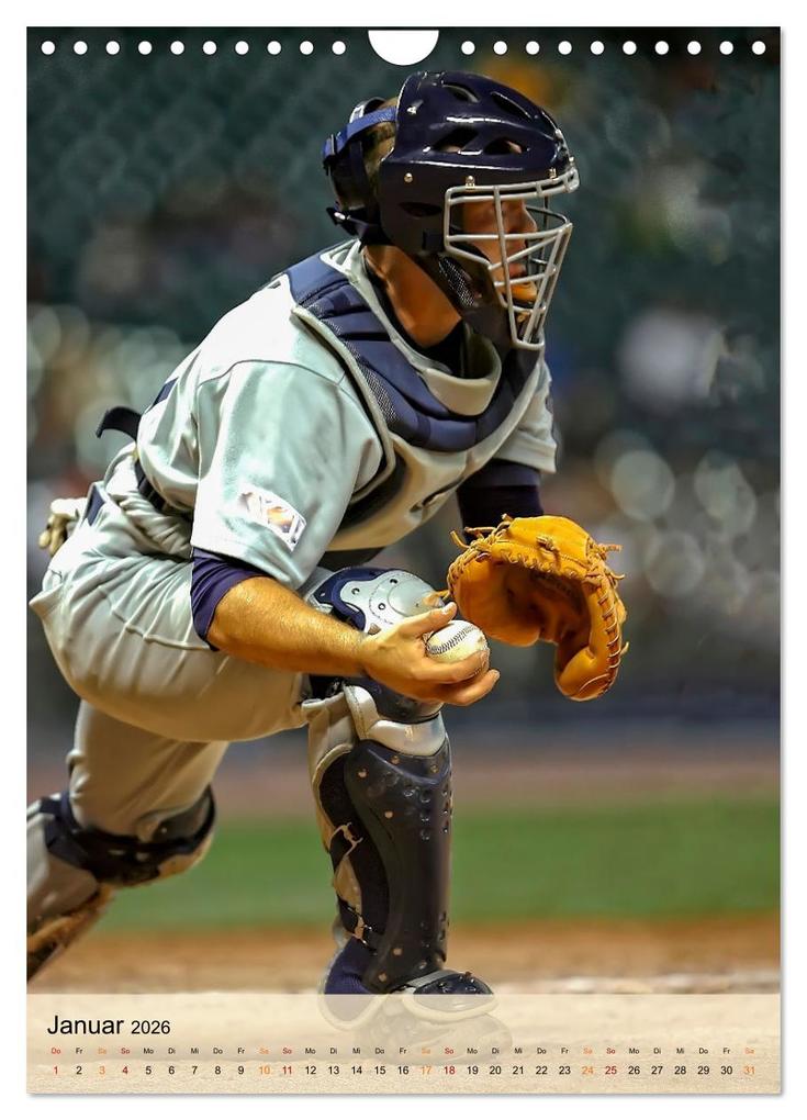 Weitere Ansicht: Baseball Power (Wandkalender 2026 DIN A4 hoch), CALVENDO Monatskalender | Peter Roder, Calvendo