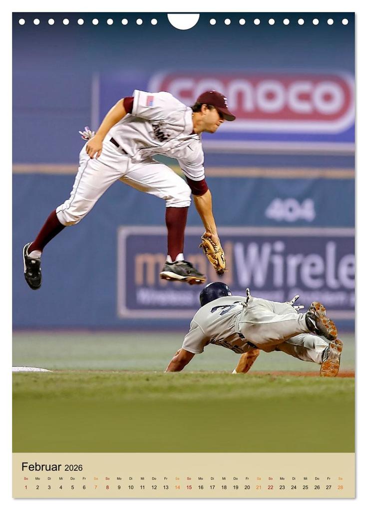 Weitere Ansicht: Baseball Power (Wandkalender 2026 DIN A4 hoch), CALVENDO Monatskalender | Peter Roder, Calvendo