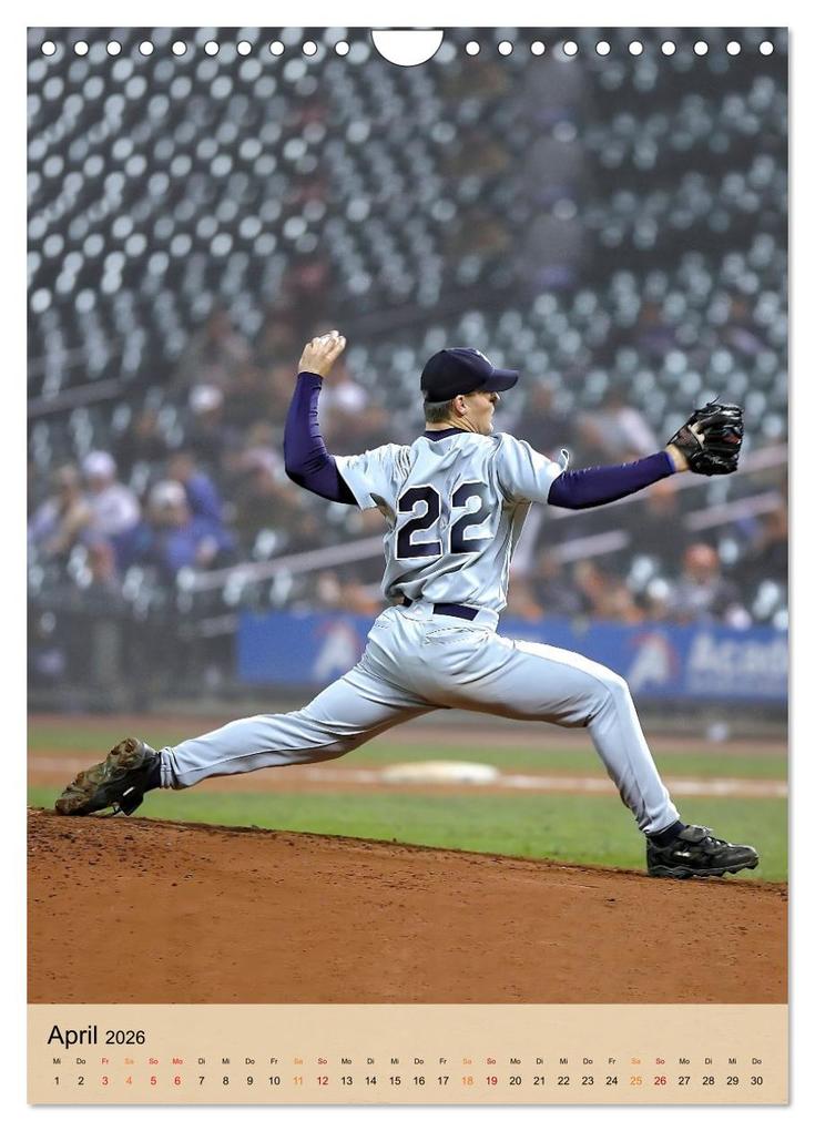 Weitere Ansicht: Baseball Power (Wandkalender 2026 DIN A4 hoch), CALVENDO Monatskalender | Peter Roder, Calvendo